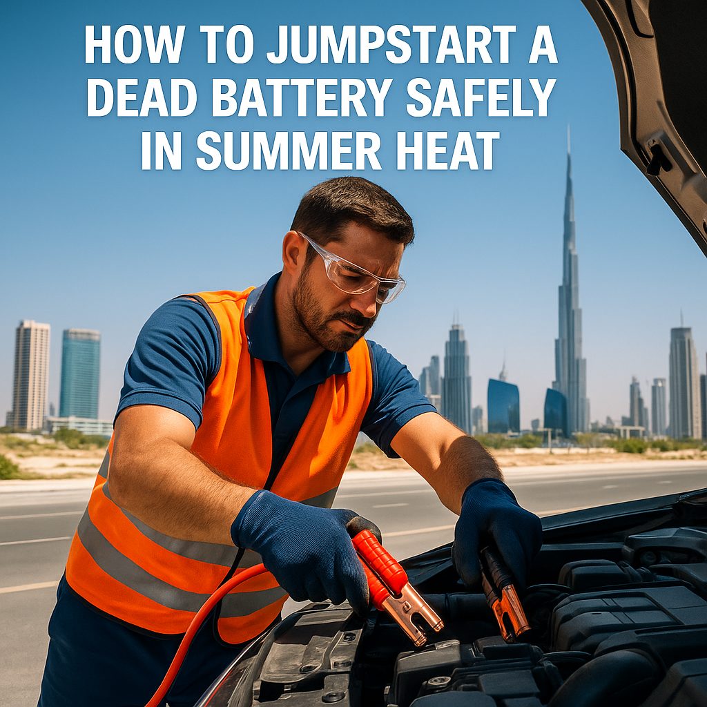 Jumpstart a Dead Battery Safely in Summer Heat
