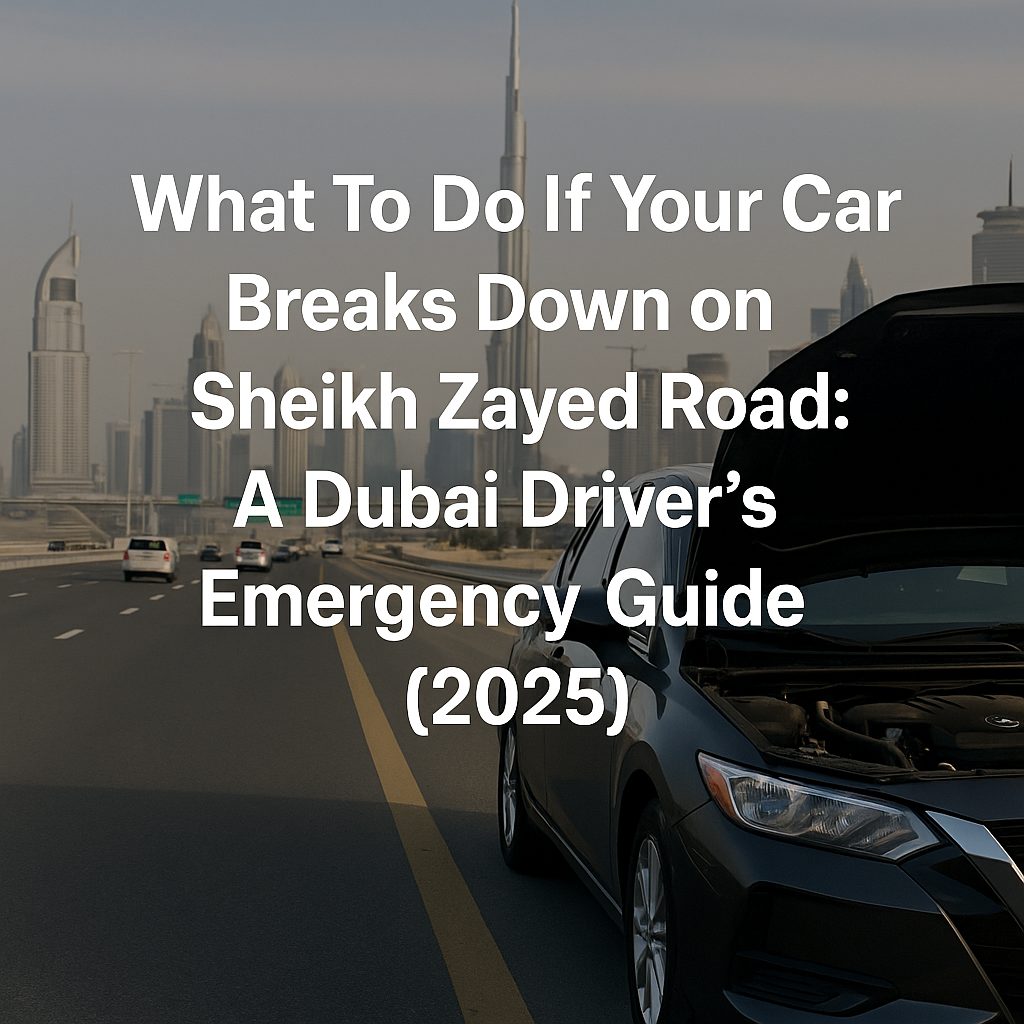 Car breakdown Sheikh Zayed Road