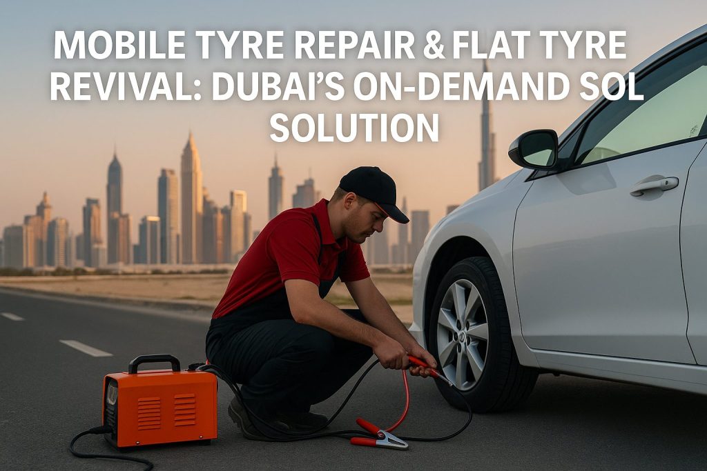 Mobile tyre repair Dubai